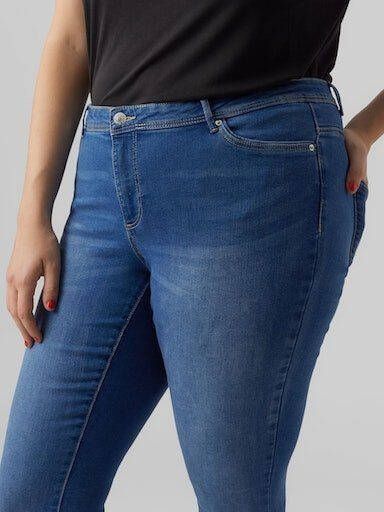 Vero Moda Curve Slim fit jeans VMFANYA SLIM JEANS VI3312 GA CUR NOOS