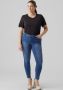 Vero Moda Curve Slim fit jeans VMFANYA SLIM JEANS VI3312 GA CUR NOOS - Thumbnail 4