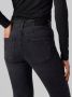 VERO MODA cropped high waist straight fit jeans VMHAILEY black denim - Thumbnail 4