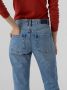 VERO MODA cropped high waist straight fit jeans VMHAILEY medium blue denim - Thumbnail 3