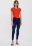VERO MODA high waist skinny jeans VMSOPHIA dark denim - Thumbnail 5
