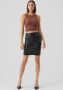 Vero Moda Vmolympia HR Short PL Skirt Noos Zwart | Freewear Zwart Black Dames - Thumbnail 5