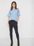 Vero Moda Loose fit stoffen broek met bandplooien model 'EVA' - Thumbnail 4