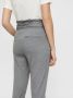 VERO MODA VMEVA gemêleerde cropped high waist tapered fit broek grijs - Thumbnail 3