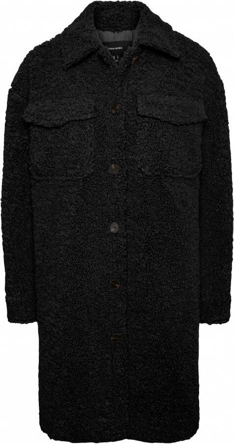 Vero Moda Lange jas van imitatiebont VMKYLIEFILUCCA LONG TEDDY JAKCET