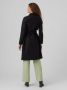 Vero Moda Getailleerde lange jas met strikceintuur model 'FORTUNEAYA' - Thumbnail 3