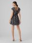 Vero Moda Mini-jurk VMIRIS S L V-NECK SHORT DRESS WVN NOOS - Thumbnail 6