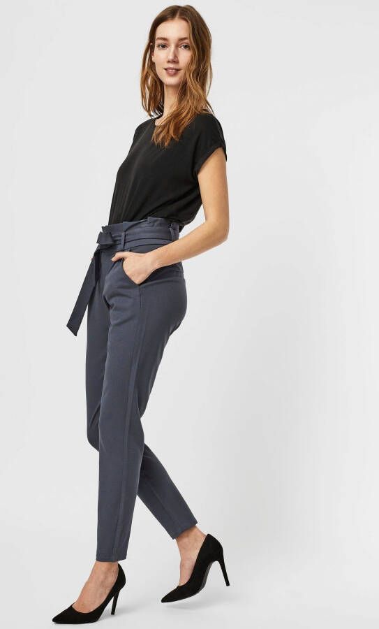 Vero Moda Paperbag-broek VMEVA HR LOOSE PAPERBAG PANT GA NOOS
