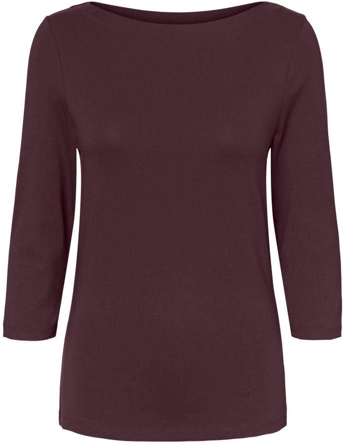 Vero Moda Shirt met 3 4-mouwen VMPANDA MODAL 3 4 TOP JRS