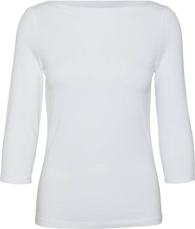 Vero Moda Shirt met 3 4 mouwen VMPANDA MODAL 3 4 TOP JRS NOOS