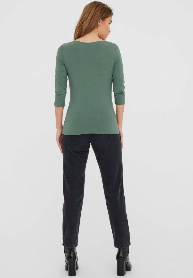 Vero Moda Shirt met 3 4 mouwen VMPANDA MODAL 3 4 TOP JRS NOOS