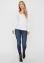 Vero Moda Shirt met lange mouwen VMMAXI gemaakt van biologisch katoen - Thumbnail 3