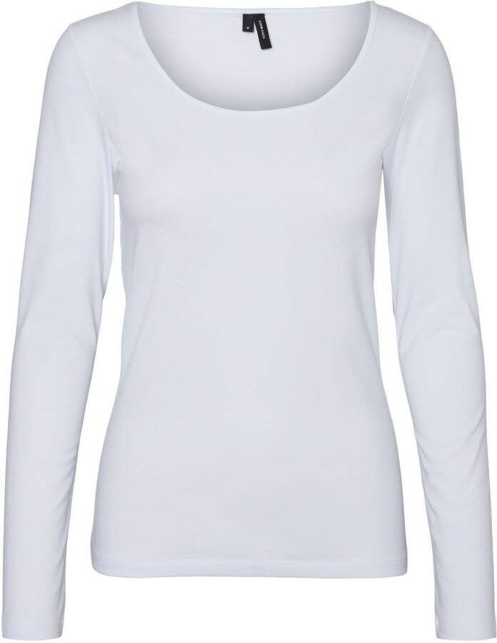 Vero Moda Shirt met lange mouwen VMMAXI gemaakt van biologisch katoen