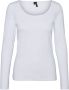 Vero Moda Shirt met lange mouwen VMMAXI gemaakt van biologisch katoen - Thumbnail 4