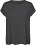 Vero Moda Shirt met ronde hals VMAVA PLAIN SS TOP GAJRS NOOS - Thumbnail 5