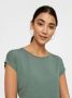 Vero Moda Shirt met ronde hals VMAVA PLAIN - Thumbnail 3
