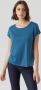 Vero Moda Shirt met ronde hals VMAVA PLAIN SS TOP GAJRS NOOS - Thumbnail 5