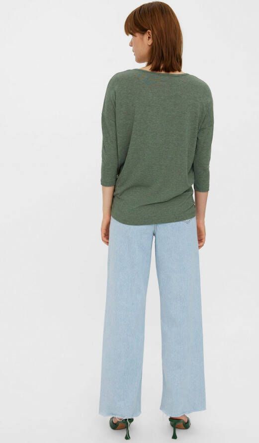 Vero Moda Shirt met ronde hals VMCARLA 3 4 TOP