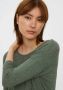 VERO MODA gebreide top VMCARLA van gerecycled polyester zwart - Thumbnail 5