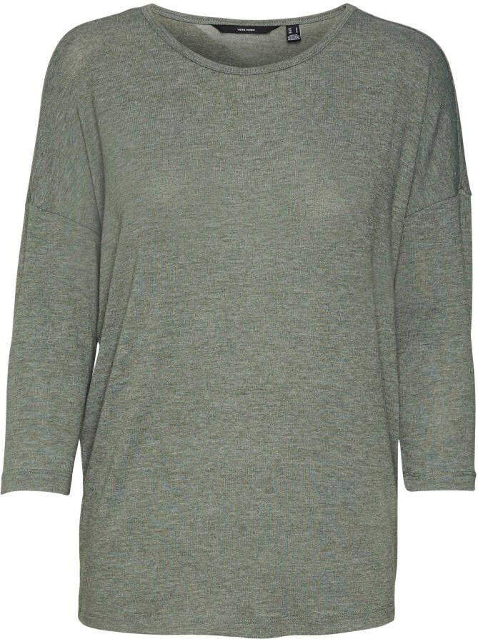 Vero Moda Shirt met ronde hals VMCARLA 3 4 TOP