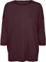 Vero Moda Shirt met ronde hals VMCARLA 3 4 TOP - Thumbnail 5