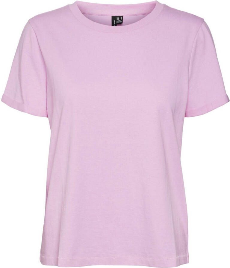 Vero Moda Shirt met korte mouwen VMPAULA S S T-SHIRT NOOS