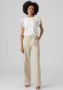 Vero Moda Regular fit T-shirt met ajourpatroon model 'TASSA' - Thumbnail 4