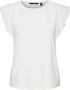 Vero Moda Regular fit T-shirt met ajourpatroon model 'TASSA' - Thumbnail 5