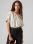 Vero Moda Shirtblouse VMMERLE 2 4 O-NECK TOP WVN GA NOOS - Thumbnail 2