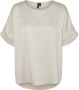 Vero Moda Shirtblouse VMMERLE 2 4 O-NECK TOP WVN GA NOOS - Thumbnail 5