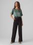 Vero Moda Shirtblouse VMMERLE 2 4 O-NECK TOP WVN GA NOOS - Thumbnail 4