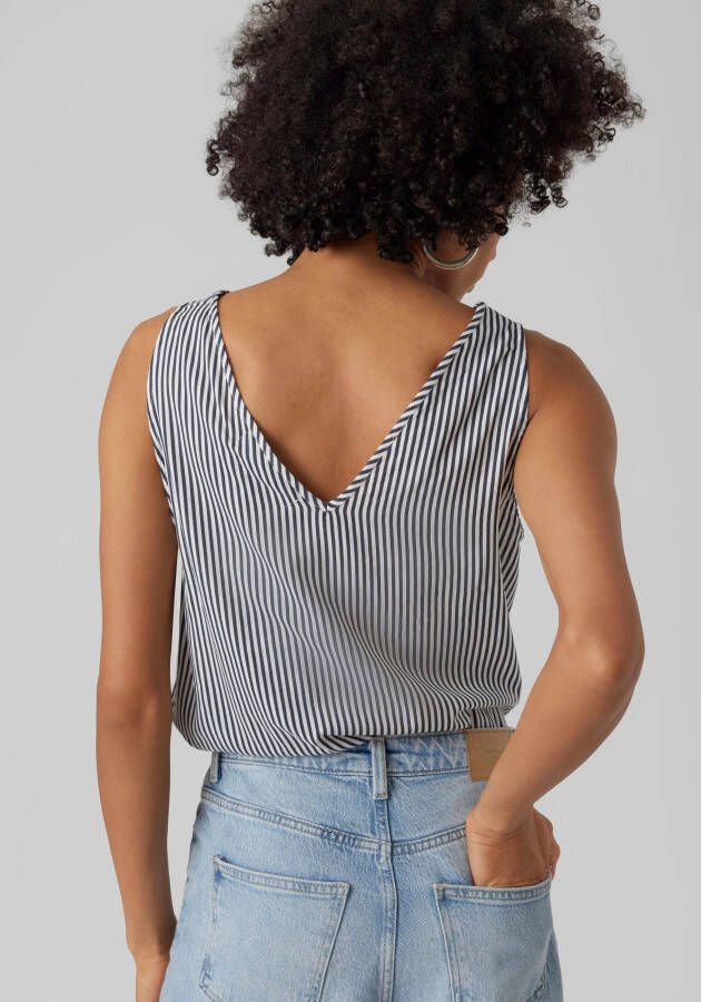 Vero Moda Shirttop ook met v-hals op de rug