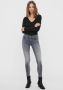 VERO MODA slim fit jeans VMLUX met biologisch katoen medium grey denim - Thumbnail 4