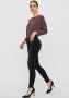 Vero Moda Dames skinny jeans vmpeach 1100 Zwart Dames - Thumbnail 5