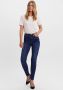 VERO MODA skinny jeans VMTANYA met biologisch katoen dark denim - Thumbnail 8