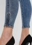 VERO MODA mid waist skinny jeans VMTILDE light blue denim - Thumbnail 6