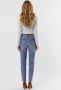 VERO MODA high waist straight fit jeans VMBRENDA light blue denim - Thumbnail 4