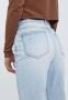 VERO MODA high waist straight fit jeans VMBRENDA light denim - Thumbnail 4
