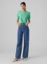 Vero Moda T-shirt VMKERRY 2 4 O-NECK TOP VMA JRS NOOS - Thumbnail 4