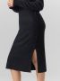 Vero Moda Gebreide jurk met geribde ronde hals model 'LEFILE' - Thumbnail 4