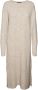 Vero Moda Gebreide jurk met geribde ronde hals model 'LEFILE' - Thumbnail 5