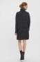 VERO MODA gemêleerde fijngebreide jurk VMBRILLIANT van gerecycled polyester zwart - Thumbnail 5