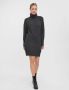 VERO MODA gemêleerde fijngebreide jurk VMBRILLIANT van gerecycled polyester zwart - Thumbnail 7
