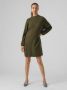 Vero Moda Gebreide jurk VMNANCY LS FUNNELNECK DRESS GA NOOS - Thumbnail 4