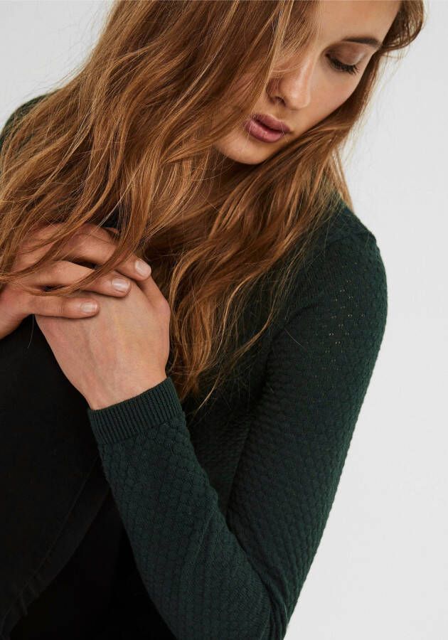 Vero Moda Trui met ronde hals VMCARE STRUCTURE LS O-NECK BLOUSE