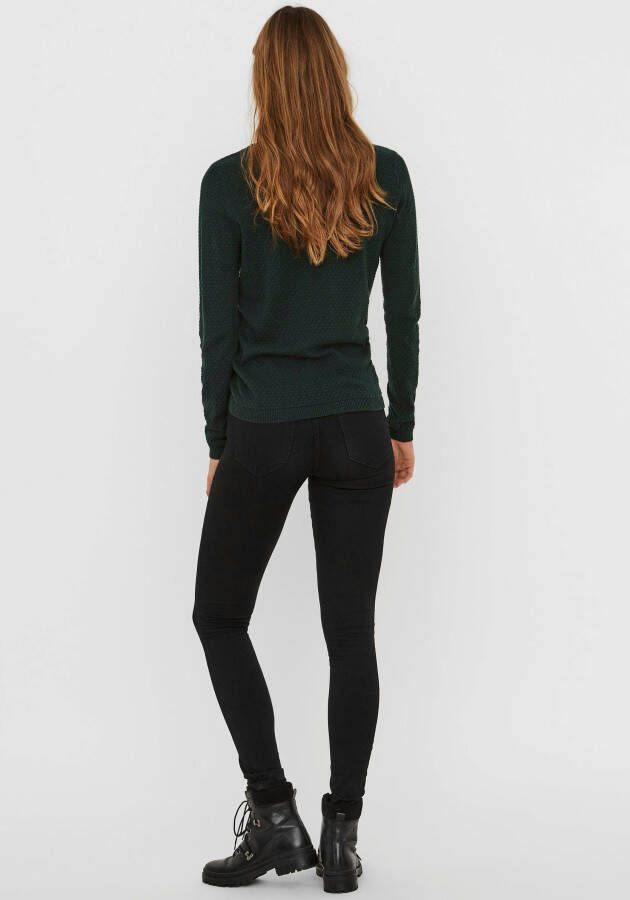 Vero Moda Trui met ronde hals VMCARE STRUCTURE LS O-NECK BLOUSE