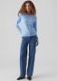Vero Moda Zachte pullover met lange mouwen en ronde hals model 'DOFFY' - Thumbnail 6