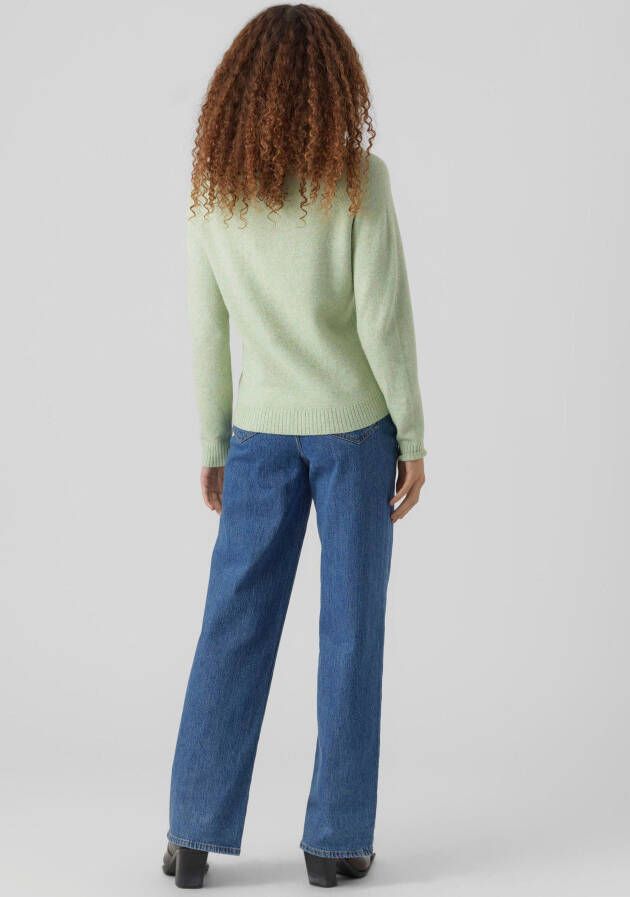 Vero Moda Trui met ronde hals VMDOFFY LS O-NECK BLOUSE GA NOOS