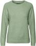 VERO MODA gebreide trui VMDOFFY van gerecycled polyester groen - Thumbnail 5