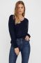 Vero Moda Trui met V-hals VMCREWLEFILE LS V-NECK BLOUSE NOOS - Thumbnail 2